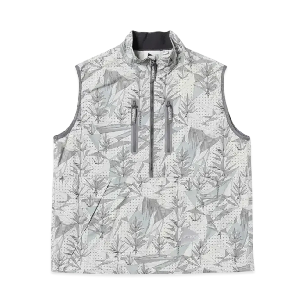 GRAMICCI x and wander Brushed Nylon Vest "Yosemite Grey"
