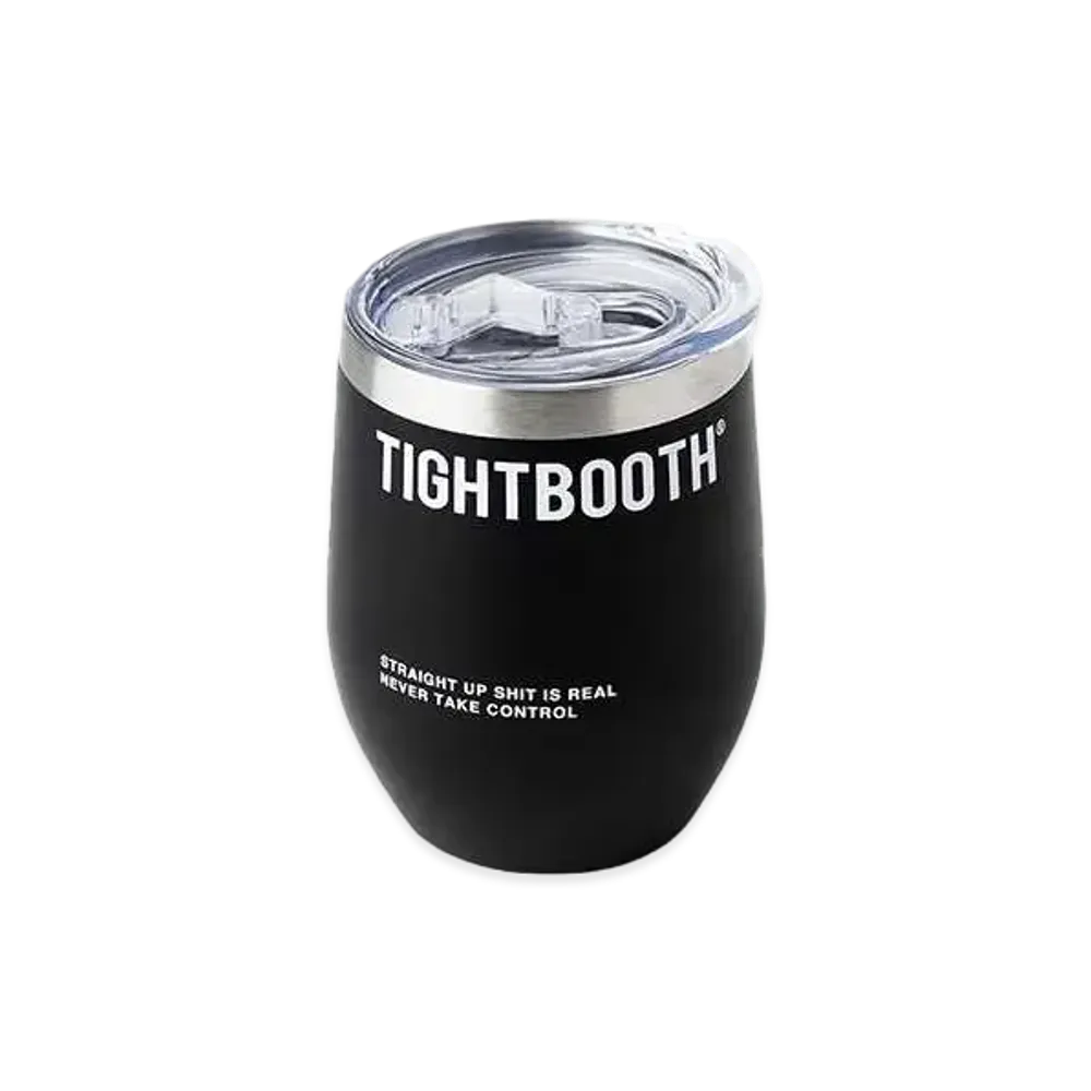 TIGHTBOOTH Logo Tumbler "Black"