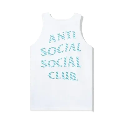 ANTI SOCIAL SOCIAL CLUB Goodbye Summer Tank "White" (FW20)