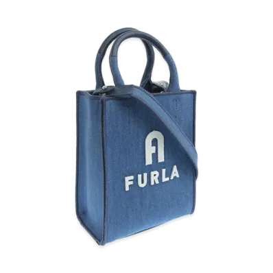 FURLA Opportunity Mini Tote N/S "Blue"