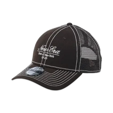 NEW ERA 9Forty Tracker Script Logo "Walnut"