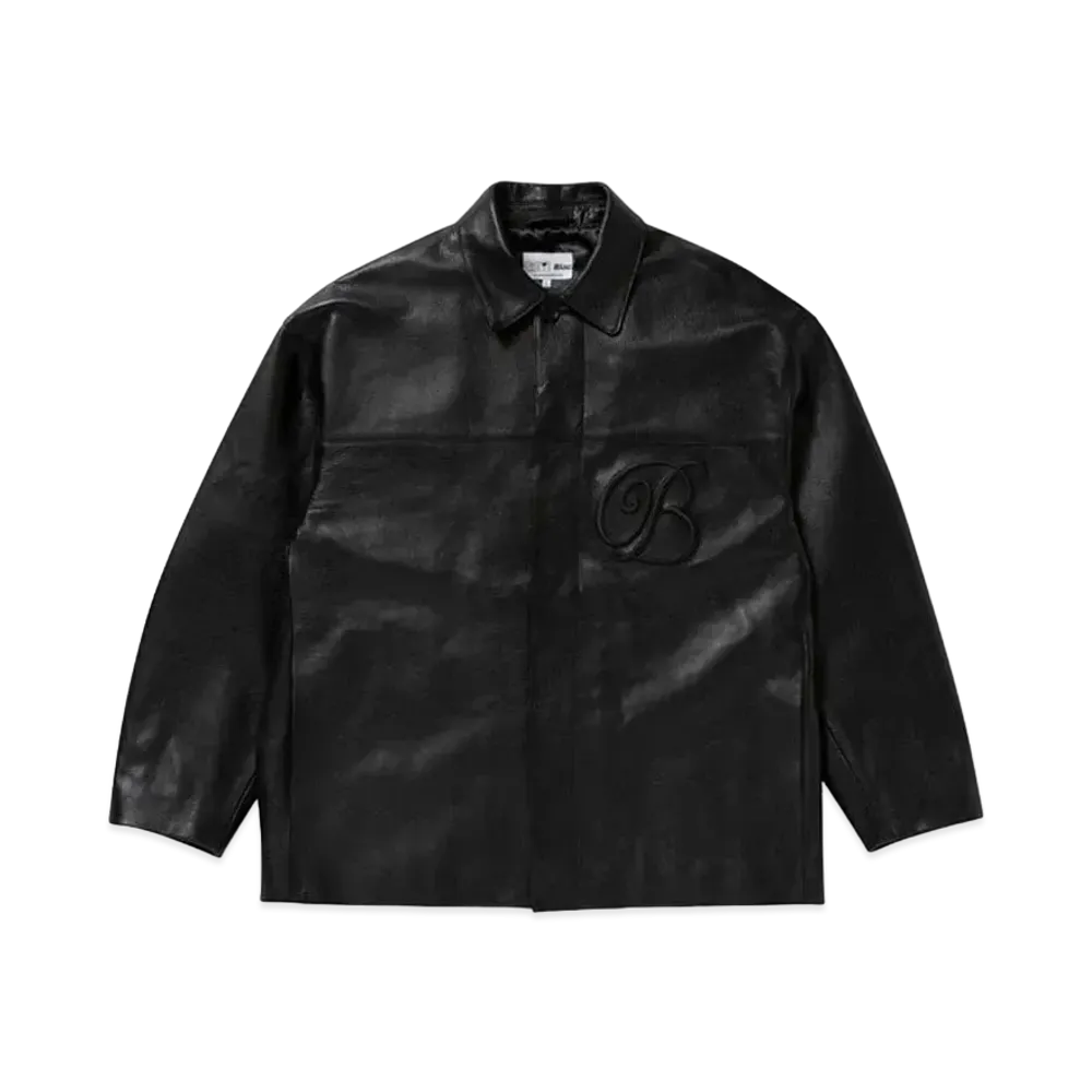 BlackEyePatch EMBLEM LEATHER JACKET "Black"