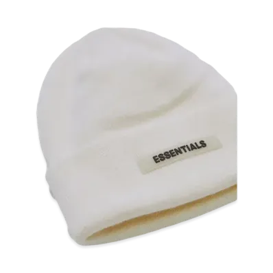FEAR OF GOD ESSENTIALS Cuff Beanie "White"