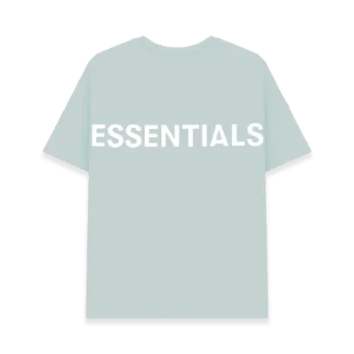 FEAR OF GOD ESSENTIALS 3M Logo Boxy T-Shirt "Light Blue"