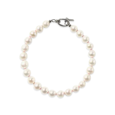NEEDLES Bracelet - White Pearl "White"