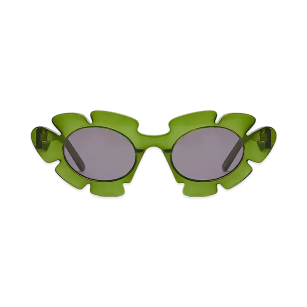 LOEWE Flower Sunglasses "Cactus Green"