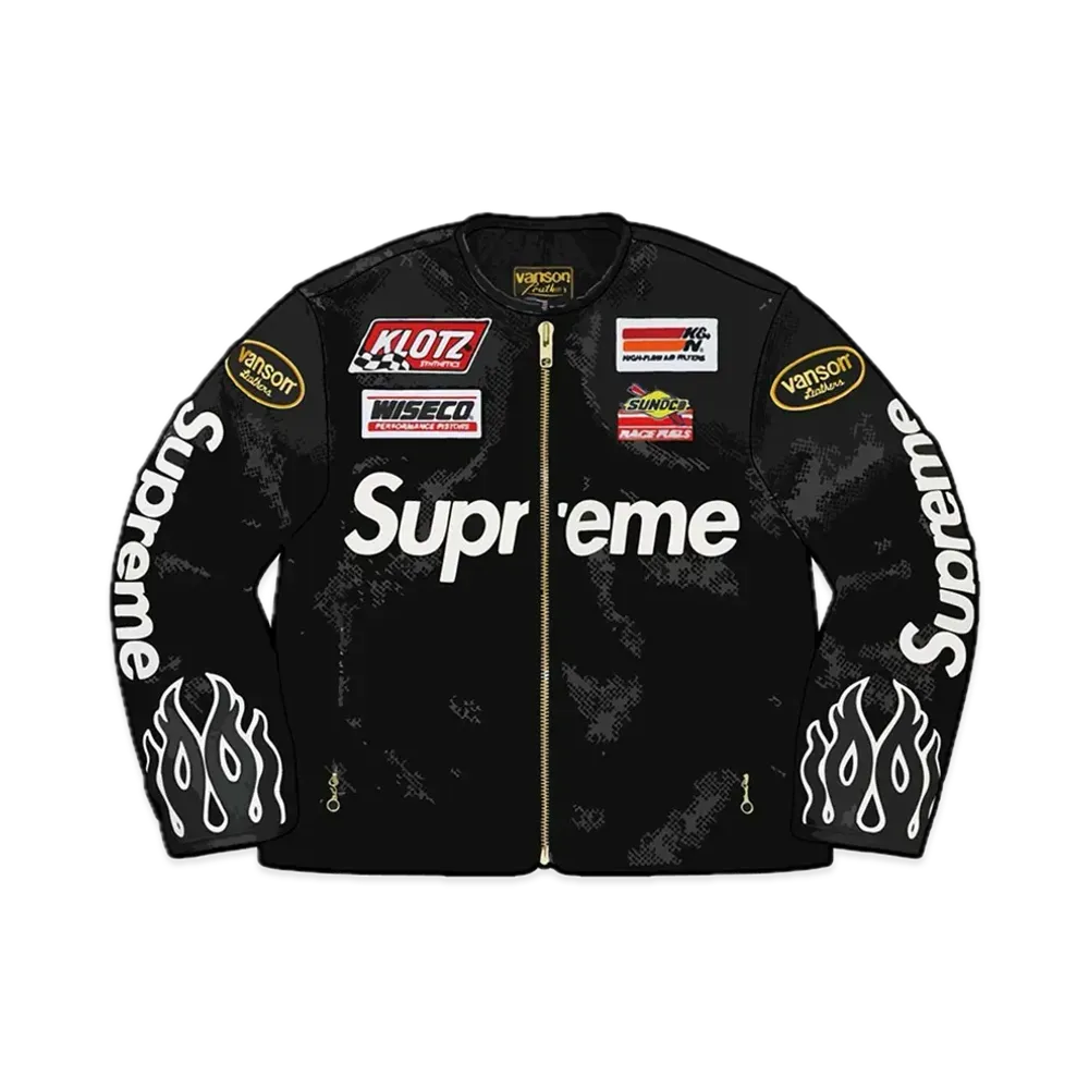 Supreme x Vanson Leathers Cordura Mesh Jacket "Black"