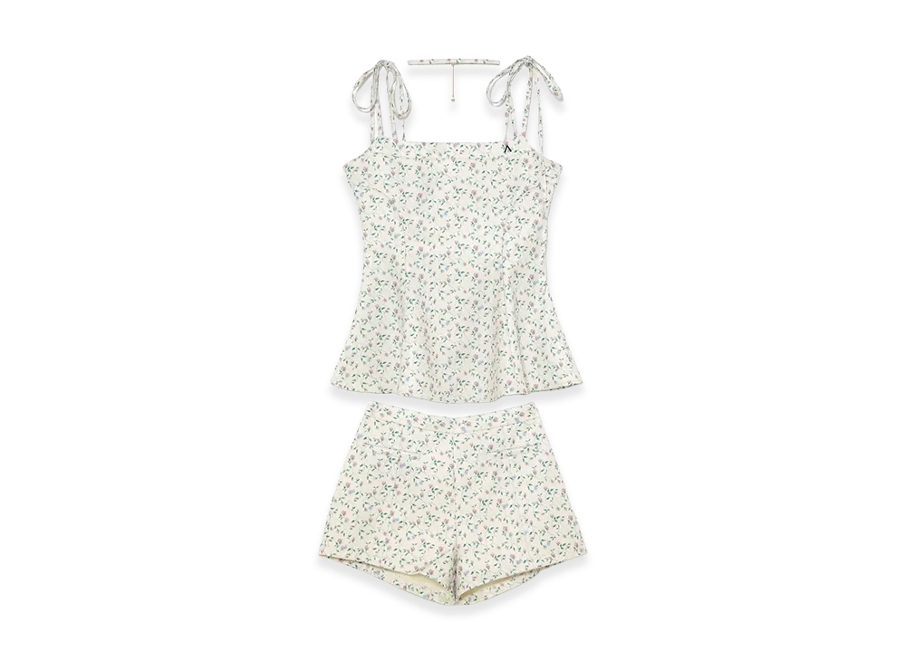 ANDMARY Women's Mary Pattern Set Up "Ivory"