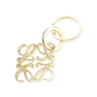 LOEWE Keyring Anagram "Gold"