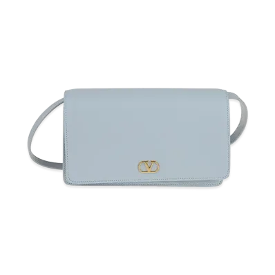 Valentino Women's Mini Bag V Logo Signature "Blue"