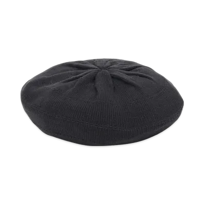 S'YTE Knitted Big Beret "Black"