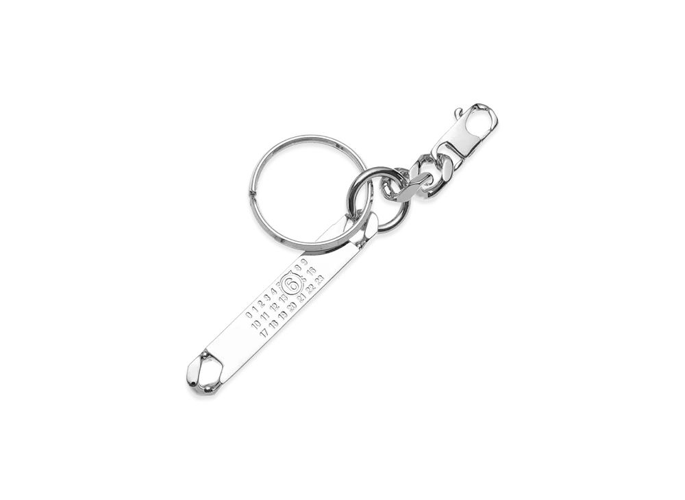 MM6 Maison Margiela Key Ring "Silver"