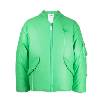 doublet Balloon Bomber Jacket "Neon Green"