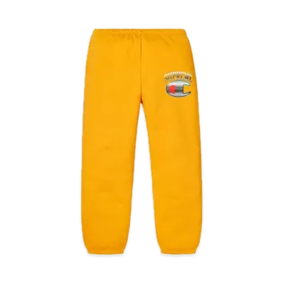 Supreme x Champion Chrome Sweatpant "Gold"