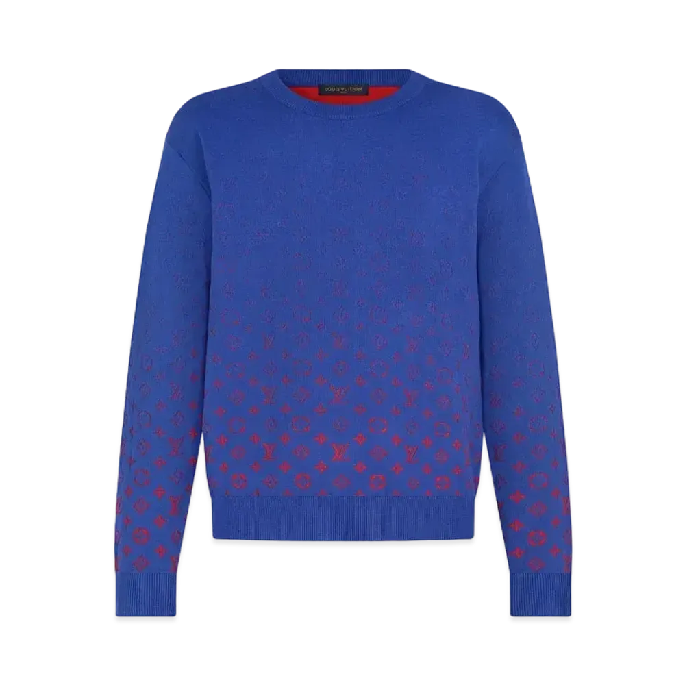 Louis Vuitton Lvse Monogram Degrade Crewneck