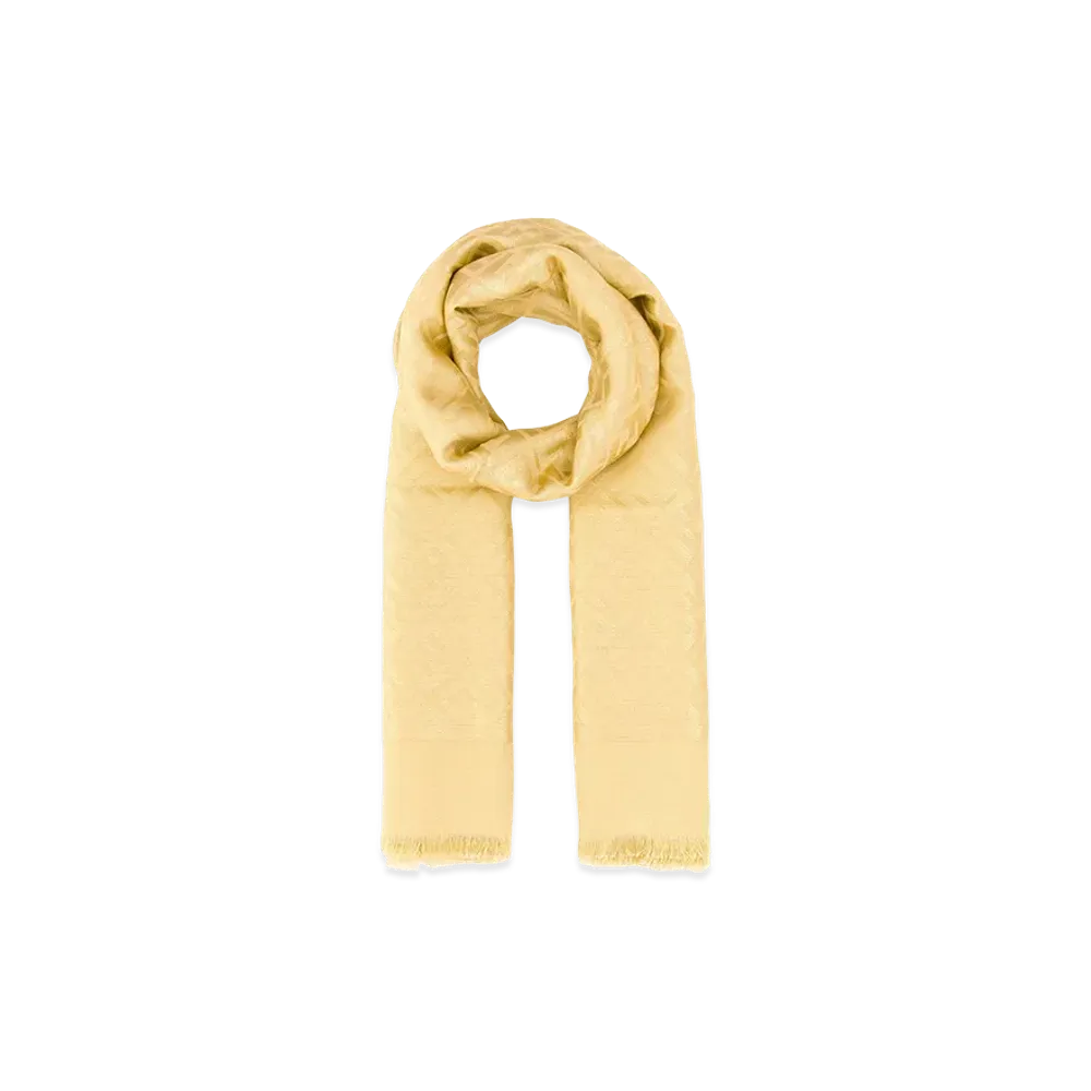 FENDI Women's `FF Gots` Shawl "Yellow"