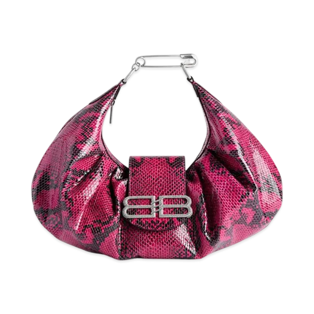 BALENCIAGA Pamela Shoulder Bag Medium "Fuchsia"