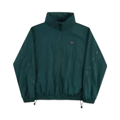 Unknown London Zip Panel Track Jacket "Green"