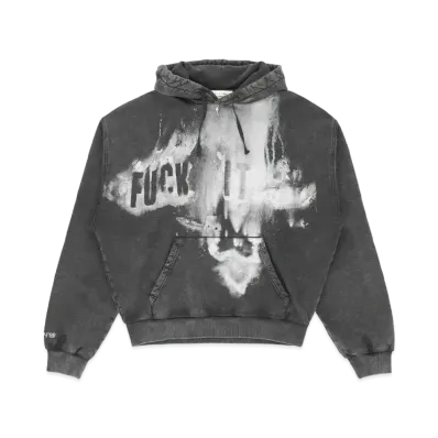 1017 ALYX 9SM Mark Flood Oversized Graphic Hoodie "Washed Black"