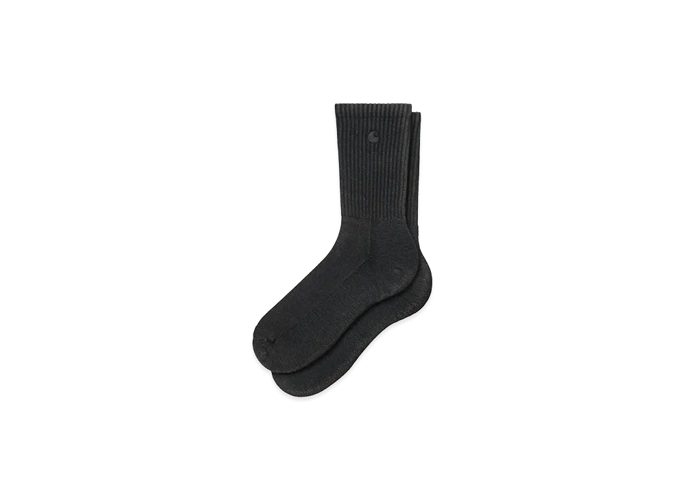 Carhartt WIP Lambert Socks "Black/Moon Wash"