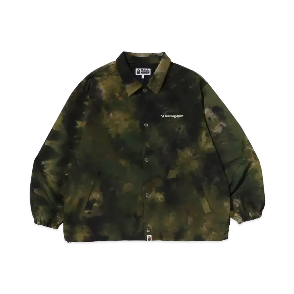 A BATHING APE Chusen Relaxed Fit Coach Jacket "Olivedrab"