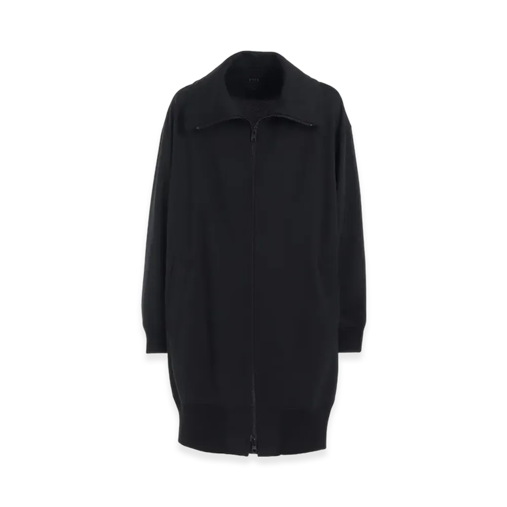 S'YTE Pe/Smooth Jersey Oversized Long Truck Top "Black"