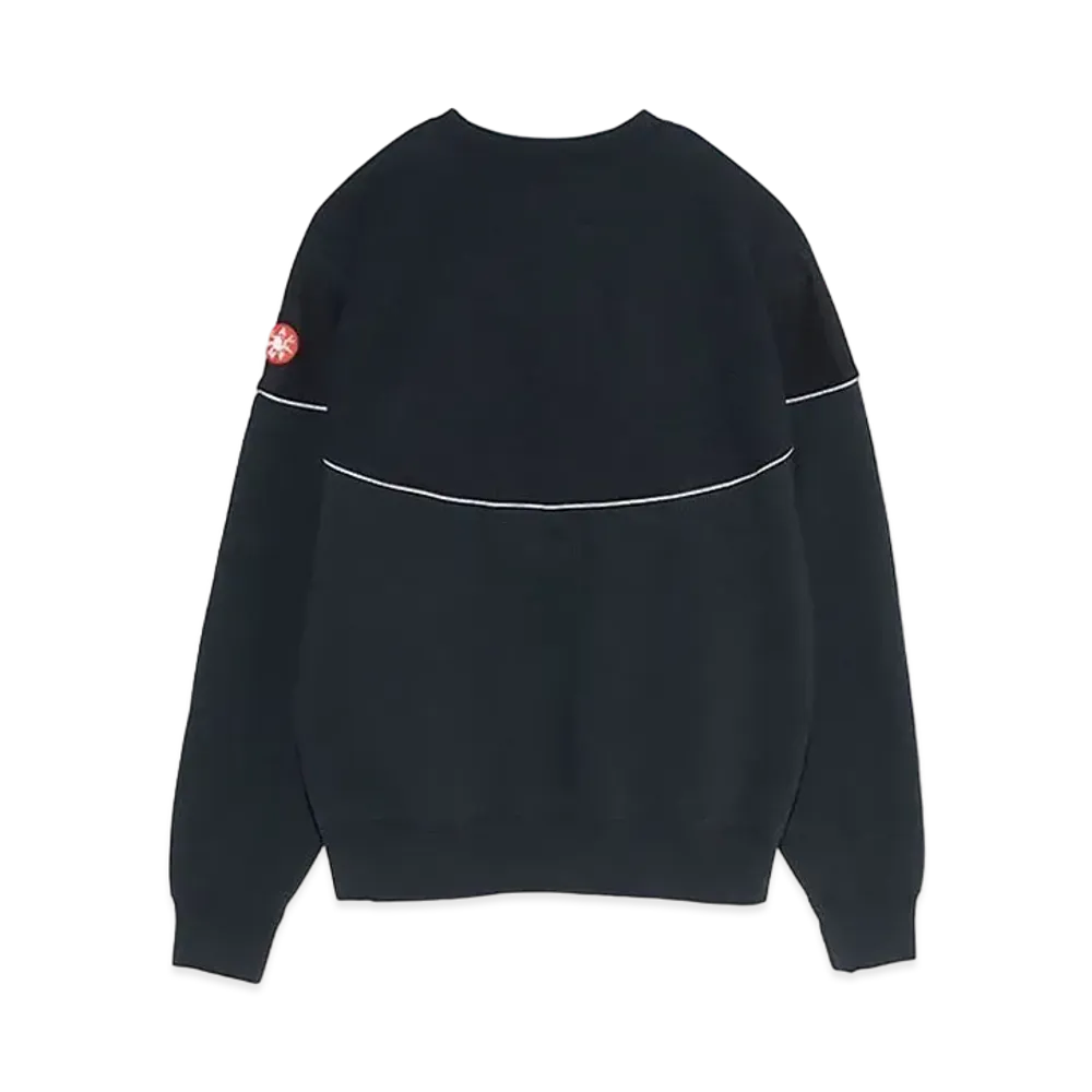 Cav Empt (C.E) WHITE LINE CREW NECK "Black"