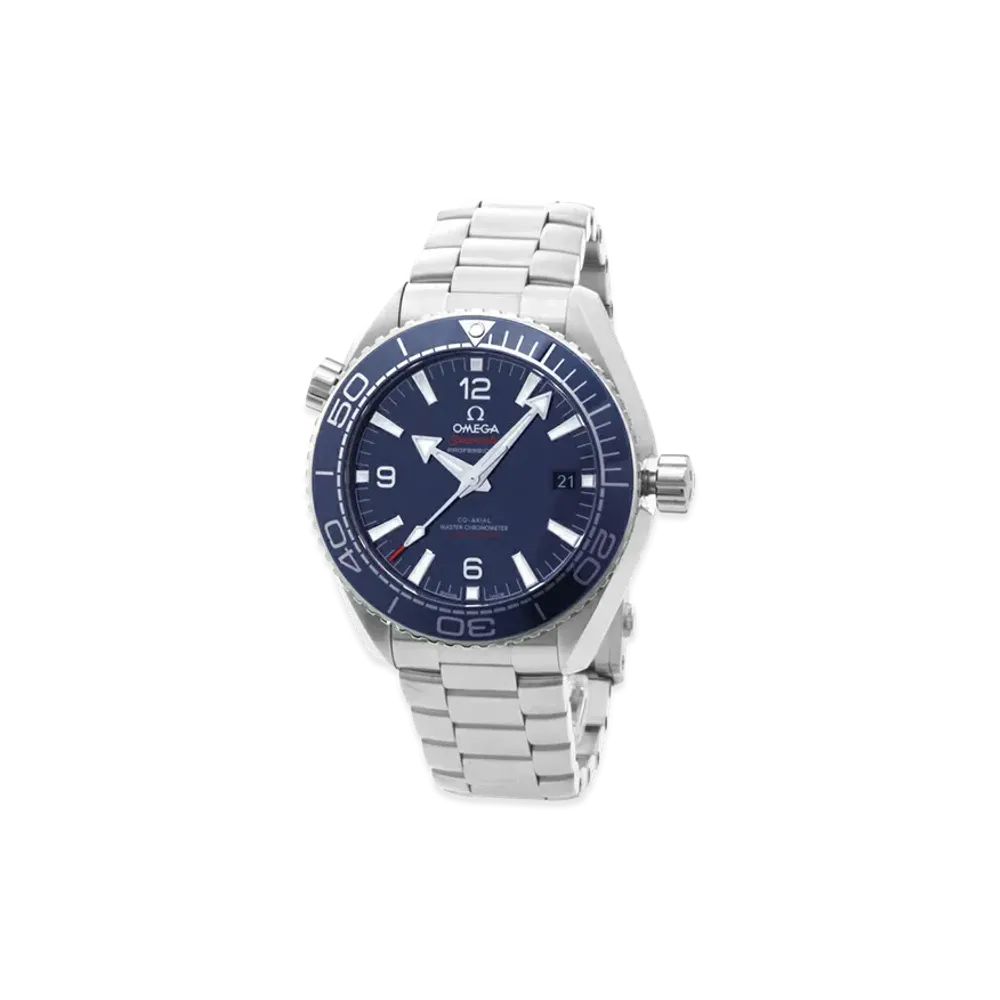 OMEGA Seamaster Planet Ocean 600m Co-Axial Master Chronometer 43.5mm "Silver/Navy"