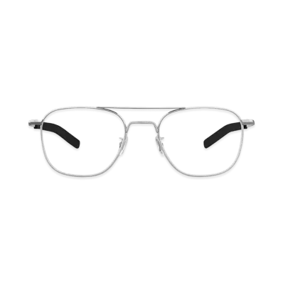 HYKE x E5 eyevan EH-2 "Metallic Silver/Clear"