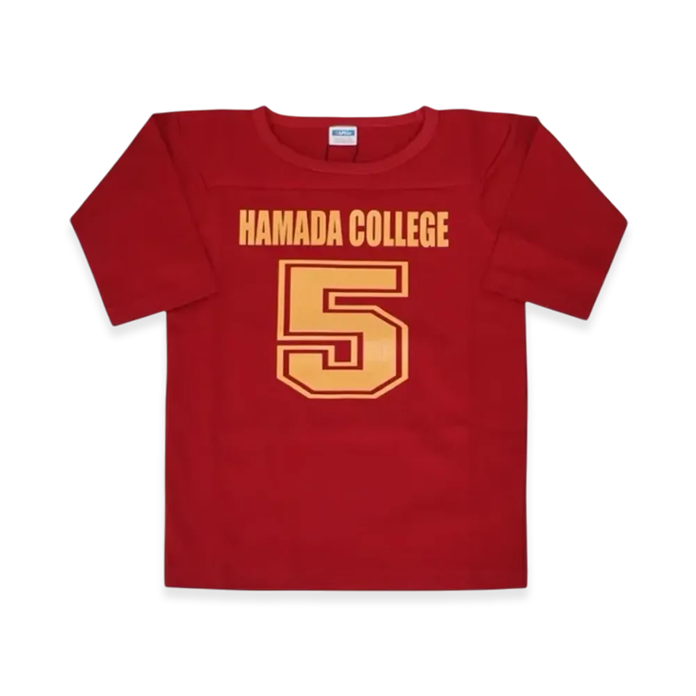 SAPEur x MASATOSHI HAMADA vol.9 Kid's Hamada College Football 3/4 Sleeve Tee "Red"