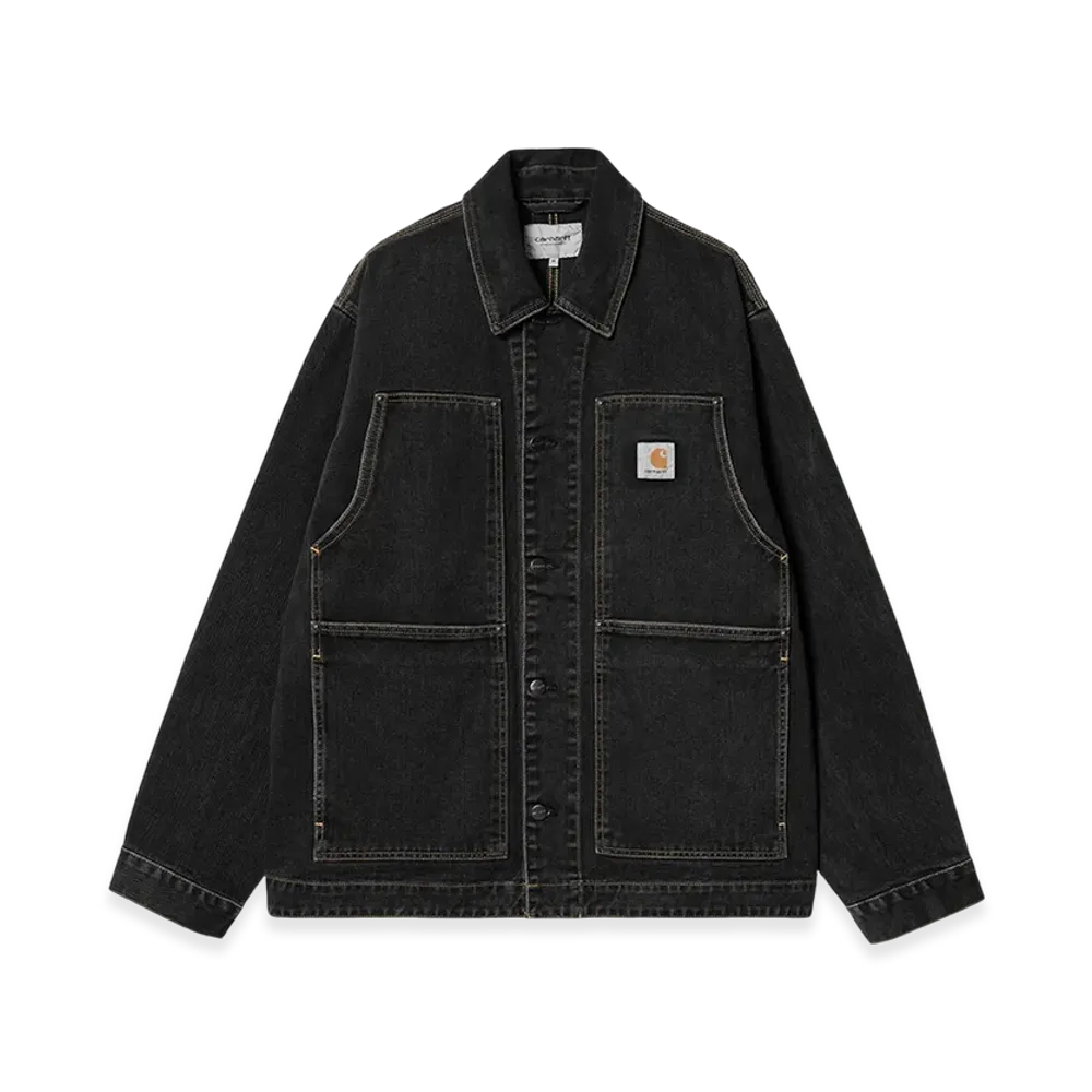 Carhartt WIP OG Double Front Jacket "Black Stone Washed"