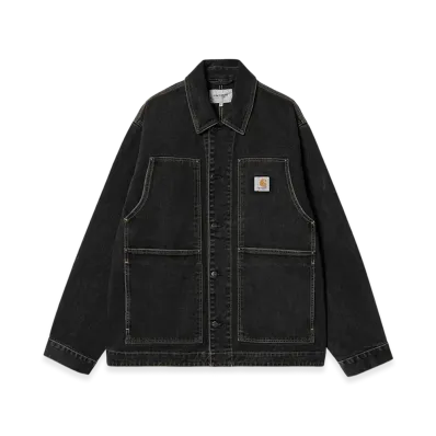 Carhartt WIP OG Double Front Jacket "Black Stone Washed"