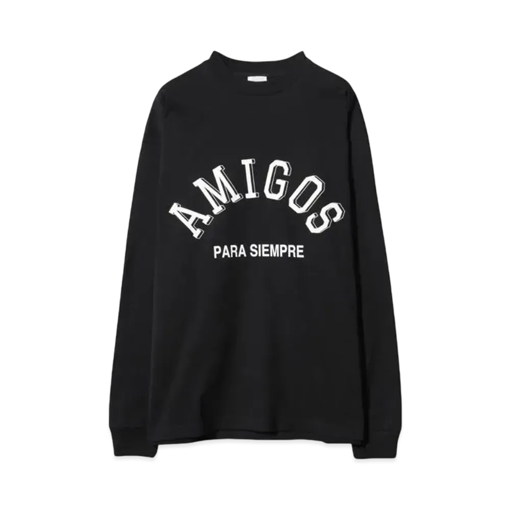 BUENA VISTA AMIGOS L/S tee "BLACK"
