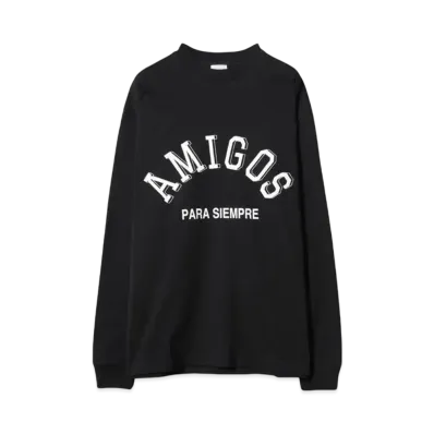 BUENA VISTA AMIGOS L/S tee "BLACK"