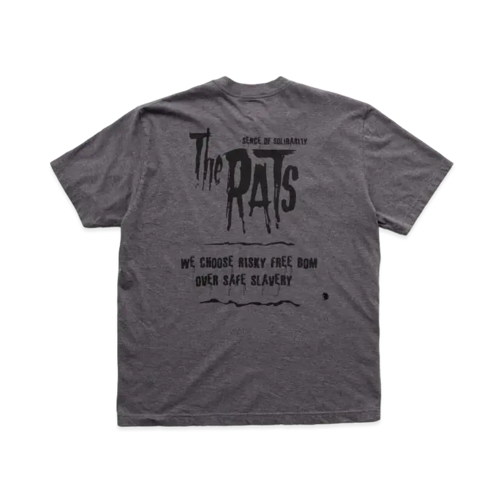 RATS Tee "Charcoar"