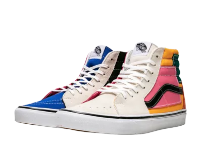 Vans Sk8-Hi Patchwork "Multi/True White"