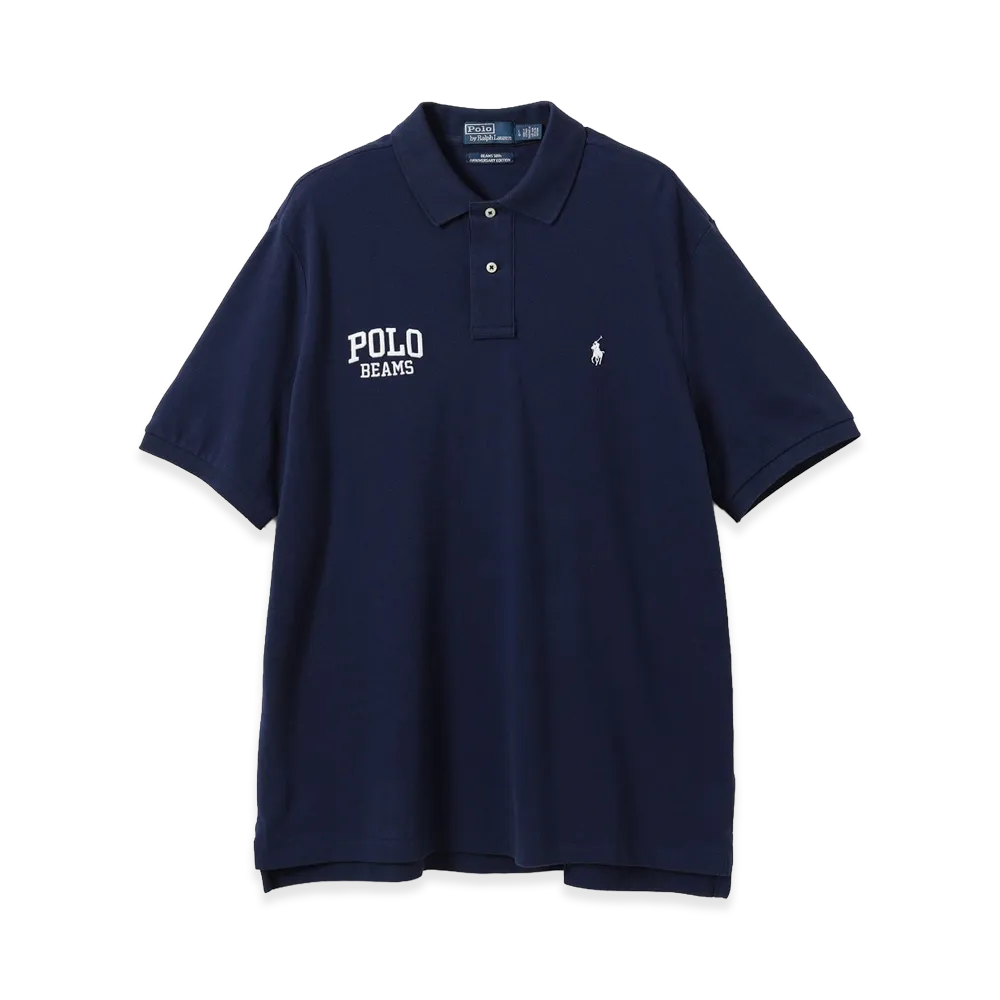 BEAMS x Polo Ralph Lauren Women's SS Polo Shirt "Newport Navy"