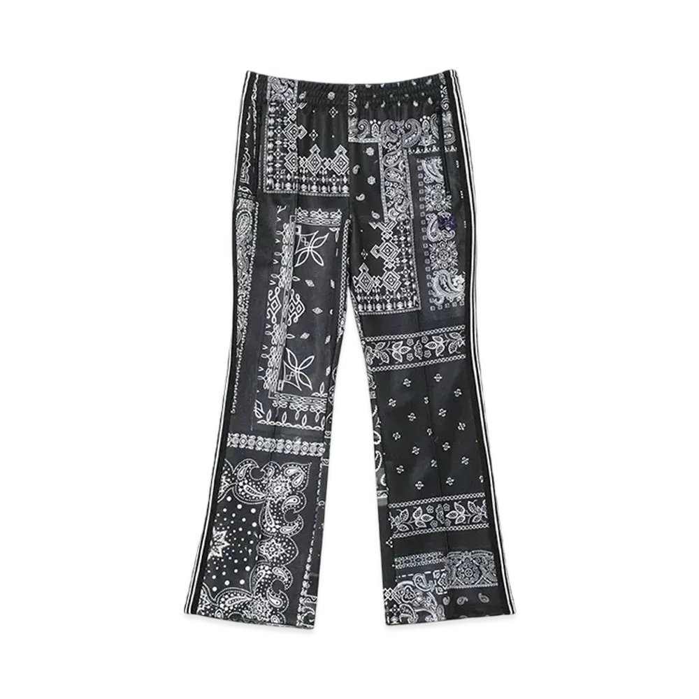 NEEDLES x MIYAGIHIDETAKA Boot-Cut Track Pant - Bandana Print "Black"