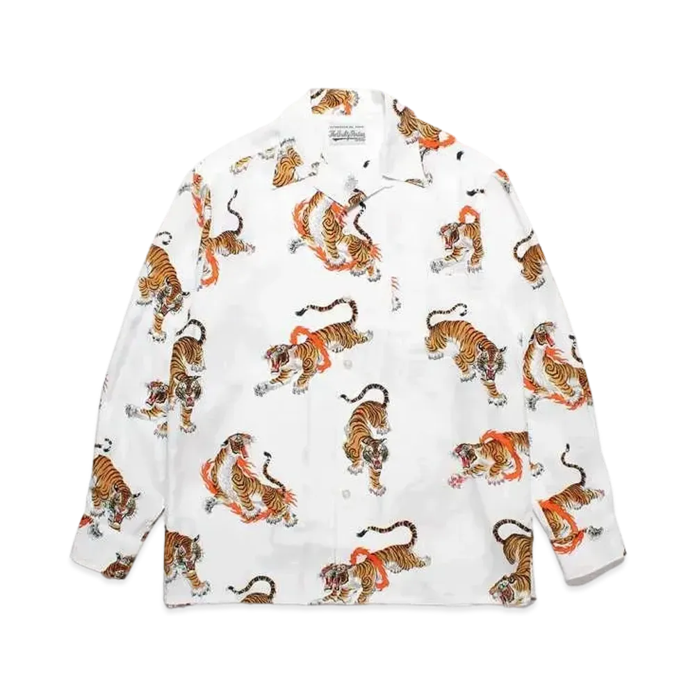 WACKO MARIA Tim Lehi / Hawaiian Shirt #1 "White"