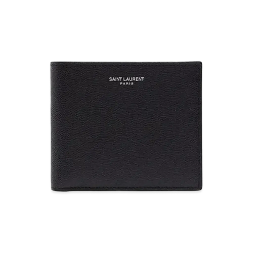 SAINT LAURENT Classic Saint Laurent East/West Wallet & Coin Pouch "Black"
