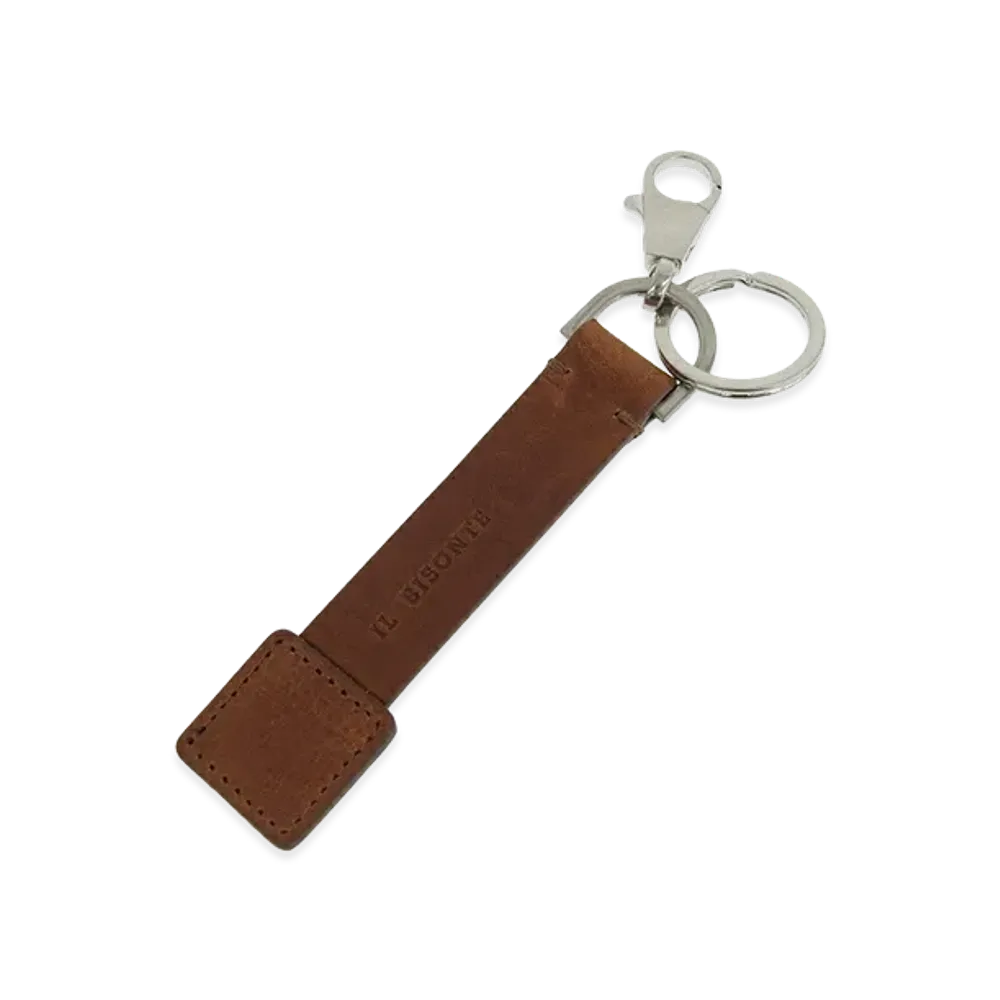 IL BISONTE Keyring "Brown"