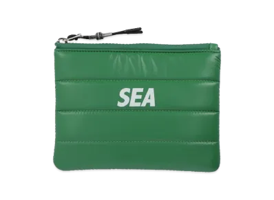 WIND AND SEA Sea Puffer Pouch "Green"