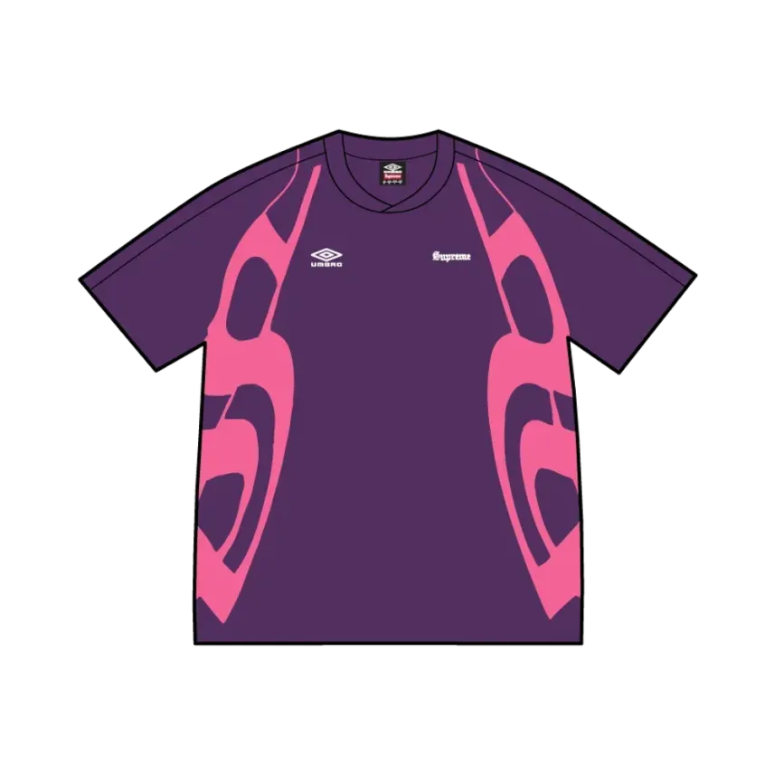 Supreme x Umbro Old English Soccer Jersey Supreme x Umbro Old English Soccer Jersey