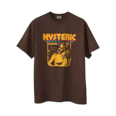 HYSTERIC GLAMOUR Hysteric Petworld T-Shirt "Brown"