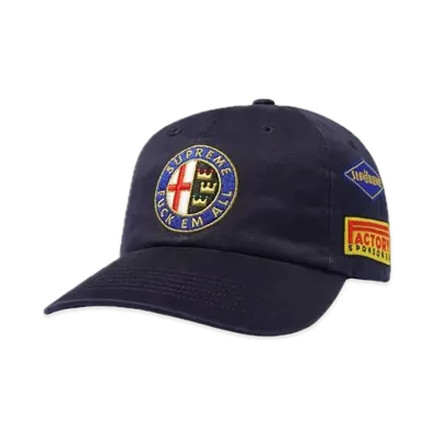 Supreme Racing 6-Panel "Navy"
