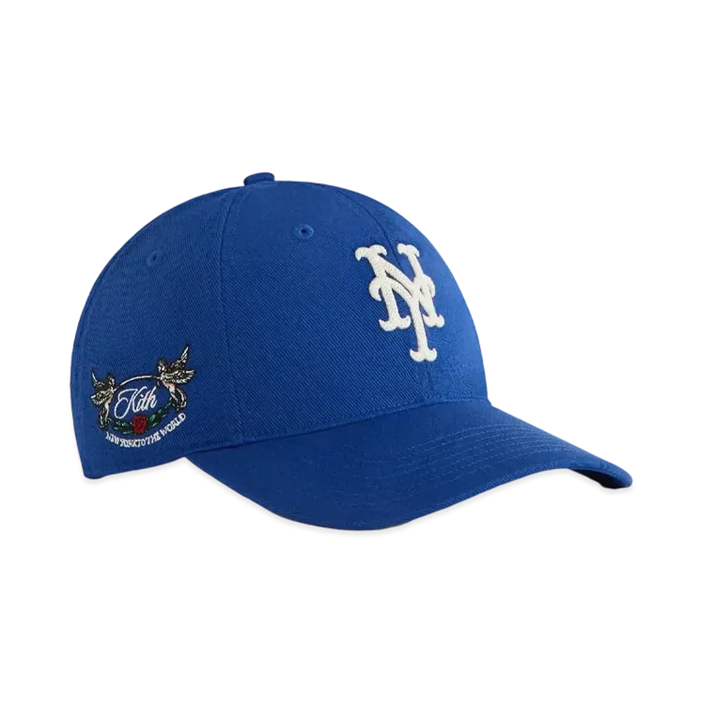 Kith x '47 For The New York Mets Heavy Twill Franchise LS Cap "Royal"