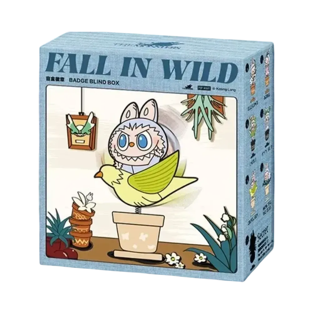 POP MART THE MONSTERS (LABUBU) FALL IN WILD Series Badge [Piece]