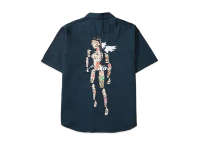 Supreme AOI Cyborg S/S Work Shirt "Navy"