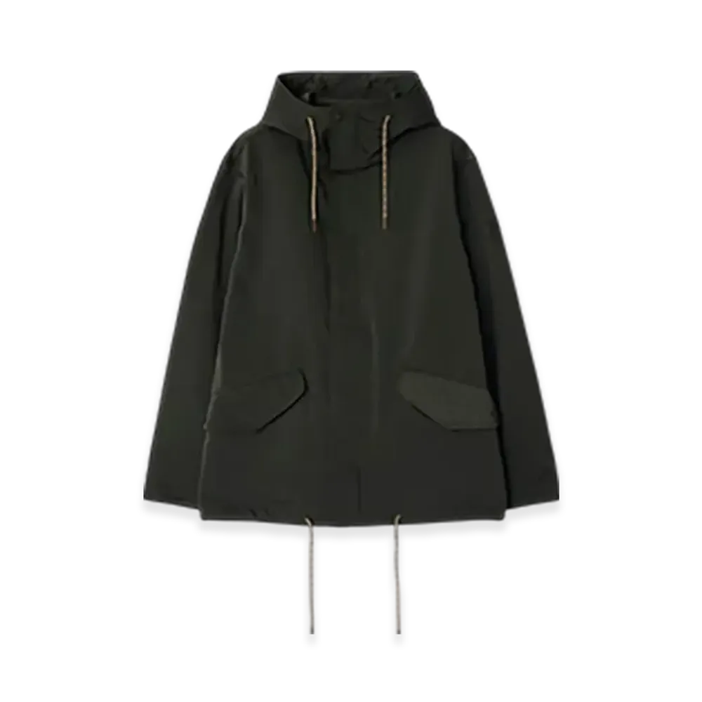 Burberry Nylon Blend Parka "Shale"