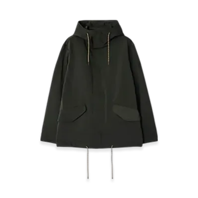 Burberry Nylon Blend Parka "Shale"